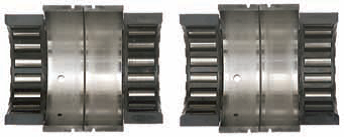 Main bearings using Evinrude