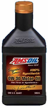 AMSOIL 100% SYNTHETIC 0W 30 Motor Oil